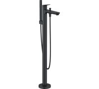 Duravit Wave Mitigeur monocommandÃ© pour bain au sol, saillie 225 mm, WA52500000, Coloris: Noir Mat - WA5250000046