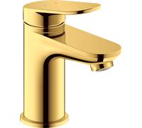 Duravit Wave Mitigeur monocommandÃ© pour lavabo, saillie 95 mm, sans garniture dÃ©coulement, WA10100020, Coloris: Or poli - WA1010002034