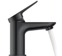 Duravit - Mitigeur lavabo Wave WA1010002046 - saillie 95 mm - sans garniture de vidange - Noir mat