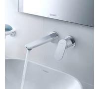 Duravit Wave Mitigeur mural de lavabo, WA1070004010,