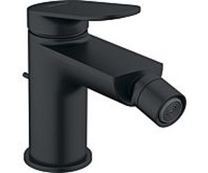 Duravit Wave raccord de bidet A2400001046 projection 128mm, avec tirette garniture de vidange , noir mat