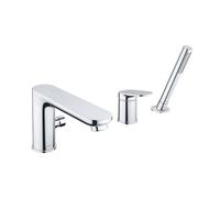 Duravit Robinet de baignoire Wave WA5260000010 – Mitigeur monocommande 3 trous Chrome
