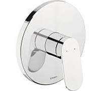Duravit Wave set prêt à poser WA4210010010 mitigeur de douche à encastrer, chromé