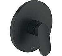 Duravit Wave Mitigeur monocommandÃ© pour douche encastrÃ©, WA42100100, Coloris: Noir Mat - WA4210010046