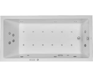 Duravit Whirlpool Starck 1800x900mm version encastrable avec un dossier incliné, Combisystem E, 760050000CE1000