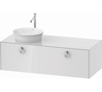 Duravit White Tulip armoire 130x55x40.8 cm sous-lavabo suspendu blanc WT4982L8585