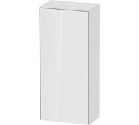 Duravit White Tulip armoire mi-haute WT1322R8585 40 x 24 cm, Weiß Hochglanz , 2000 porte à droite, 2 étagères en verre