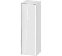 Duravit Meuble demi-hauteur Tulipe WT1332L8585 blanc laqué 40 x 36 cm 2000 à gauche 3 étagères