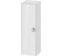 Duravit Meuble demi-hauteur tulipe blanche WT1333L8585 40 x 36 cm, Weiß Hochglanz , 2000 à gauche avec poignée, 3 étagères en verre