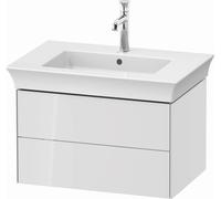 Duravit White Tulip armoire 68.4x45.8x41 cm sous-lavabo suspendu blanc WT434108585