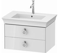 Duravit White Tulip armoire 68.4x45.8x41 cm sous-lavabo suspendu blanc WT435108585