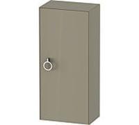 Duravit White Tulip armoire mi-haute WT1323RH2H2 40 x 24 cm, gris pierre brillant, 2000 porte à droite avec poignée, 2 étagères en verre