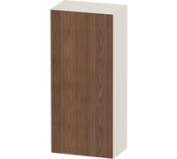 Duravit White Tulip armoire mi-hauteur, largeur 400 x profondeur 240mm, 1 arrêt de porte ouverture basculante à droite, WT1322R77H4, Couleur: Corps : blanc nordique brillant, façade : noyer américain