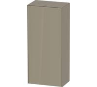 Duravit White Tulip armoire mi-hauteur, largeur 400 x profondeur 240mm, 1 arrêt de porte ouverture basculante à gauche, WT1322LH2H2, Couleur: Gris pierre brillant