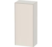 Duravit White Tulip armoire mi-hauteur, largeur 400 x profondeur 240mm, 1 arrêt de porte ouverture basculante à droite, WT1322R3939, Couleur: Laque mate en soie Nordic White