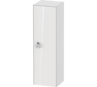 Duravit Armoire mi-haute White Tulip WT1333R8585 40×36cm blanc porte droite poignée 3 étagères verre