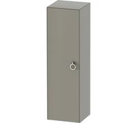 Duravit White Tulip armoire mi-hauteur, largeur 400 x profondeur 360mm, 1 arrêt de porte à gauche avec poignée, WT1333L9292, Couleur: Gris pierre Vernis satiné mat Soie