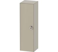 Duravit White Tulip armoire mi-hauteur, largeur 400 x profondeur 360mm, 1 arrêt de porte à gauche avec poignée, WT1333L6060, Couleur: Laque mate taupe soie