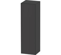 Duravit White Tulip armoire mi-hauteur, largeur 400 x profondeur 360mm, 1 arrêt de porte ouverture basculante à gauche, WT1332L5858, Couleur: Satin graphite