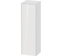 Duravit Meuble demi-hauteur Tulipe WT1332L8585 blanc laqué 40 x 36 cm 2000 à gauche 3 étagères
