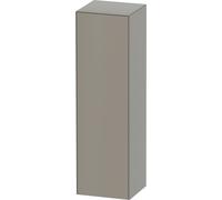 Duravit White Tulip armoire mi-hauteur, largeur 400 x profondeur 360mm, 1 arrêt de porte ouverture basculante à droite, WT1332R9292, Couleur: Gris pierre Vernis satiné mat Soie