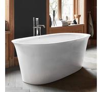 Duravit Baignoire tulipe blanche 700468000000000 160 x 80 x 48 cm, sur pied, 2 blanc