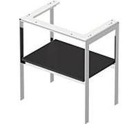 Duravit White Tulip console pour lavabo WT454005858 68,4 x 45 cm, Graphit mat, sur pied, métal