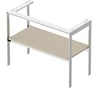 Duravit Console pour lavabo White Tulip WT454106060 98,4 x 45 cm, Taupe Seidenmatt , sur pied, métal