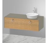 Duravit White Tulip Meuble avec plan de toilette, WT4982RH5H2,