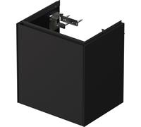 Duravit White Tulip, meuble sous-lavabo suspendu, largeur 384 x profondeur 298mm, avec 1x butée de porte à droite, avec technologie tip-on, WT4240R5858, Couleur: Satin graphite