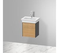 Duravit White Tulip Meuble sous-vasque, 1 porte, WT4240RH5H1,