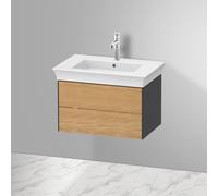 Duravit White Tulip Meuble sous-vasque, 2 tiroirs, WT43410H5H1,