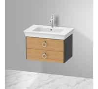 Duravit White Tulip Meuble sous-vasque, 2 tiroirs, WT43510H5H1,