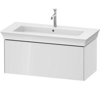 Duravit Meuble sous-vasque Tulip blanc WT424208585 98,4 x 45,8 cm, Weiß Hochglanz , 2000 , coulissant match2