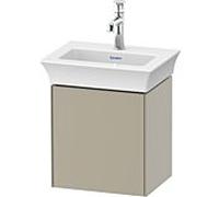 Duravit White Tulip meuble sous-vasque WT4240L6060 38,4 x 29,8 cm, Taupe Seidenmatt , 2000 , porte match3, gauche
