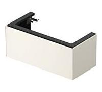 Duravit White Tulip meuble sous-vasque WT424203939 98,4 x 45,8 cm, Nordic white 2000 , suspendu, coulissant match1