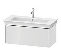 Duravit White Tulip meuble sous-vasque WT424208585 98,4 x 45,8 cm, Blanc Brillant , 2000 , match3 coulissant