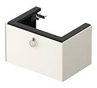 Duravit White Tulip meuble sous-vasque WT425103939 68,4 x 45,8 cm, Nordic white 2000 , suspendu, coulissant match1 avec poignée
