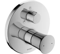 Duravit White Tulip mitigeur bain-douche encastrée chrome WT5210012010