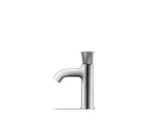 Duravit White Tulip, mitigeur monocommande de lavabo S, sans garniture découlement, saillie 100 mm, WT1010002010