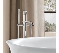 Duravit Mitigeur de bain White Tulip WT5250000010 au sol saillie 200 mm chromé
