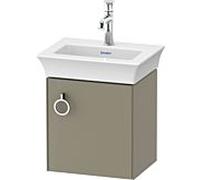 Duravit Meuble sous-vasque suspendu White Tulip WT4250RH2H2 384×298 mm 1 porte Gris pierre brillant