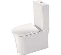 Duravit White Tulip stand WC 2197090000 37x65cm, pour réservoir attaché, pour combinaison, blanc