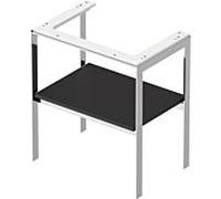 Duravit White Tulip WT454005858 68,4 x 45 cm, Graphit mat, sur pied, métal