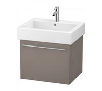 Duravit X-Large Meuble sous-lavabo suspendu 6044, 1 tiroir, 550mm, pour Vero, XL604404343, Couleur: Décor basalte mat
