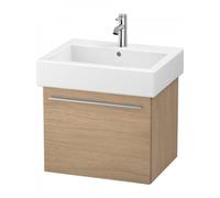 Duravit X-Large Meuble sous-lavabo suspendu 6044, 1 tiroir, 550mm, pour Vero, XL604405252, Couleur: Décor chêne européen