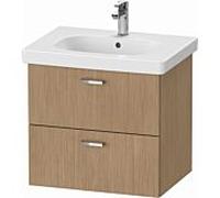 Duravit XBase Duravit XB618905252 60x56x45.8cm, chêne européen, 2 tiroirs