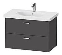 Duravit XBase Duravit XB619004949 80x56x45.8cm, graphite mat, 2 tiroirs