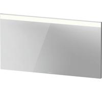 Duravit Xbase, ensemble de meubles muraux, avec miroir LED, lavabo et meuble sous-lavabo, largeur 1270 mm, XB007405353, Couleur: Décor marron foncé