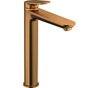 Duravit Wave Mitigeur monocommandé pour lavabo, saillie 176 mm, sans garniture découlement, WA10400020, Coloris: bronze brossé - WA1040002004